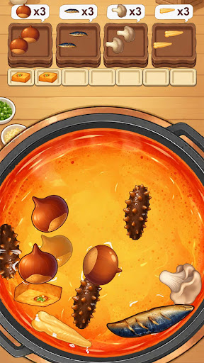 Hot pot puzzle with a serving tray at the bottom